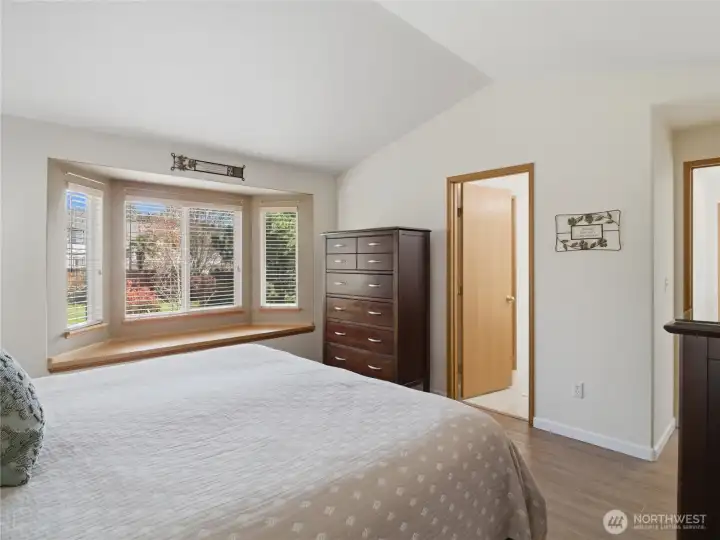 Bay Window with Storage Area