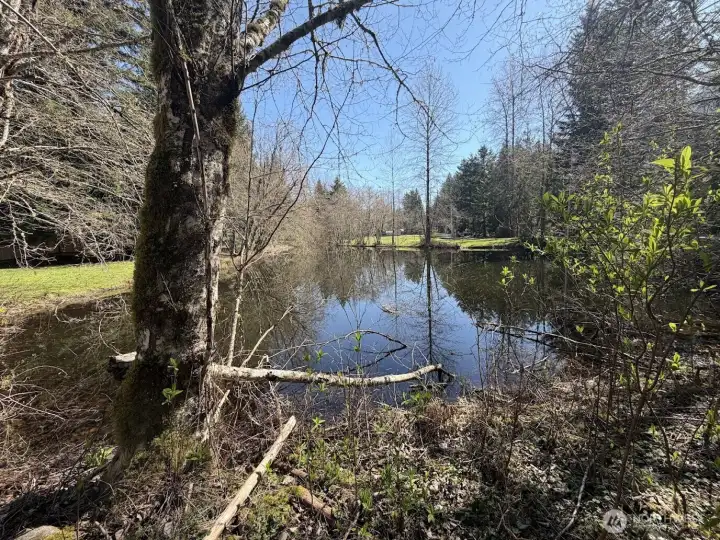 Only neighbors behind you are water fowl and fish!