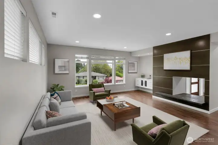 VS living room VS living room