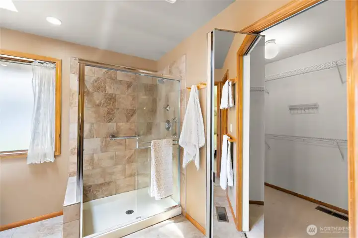 Primary shower
