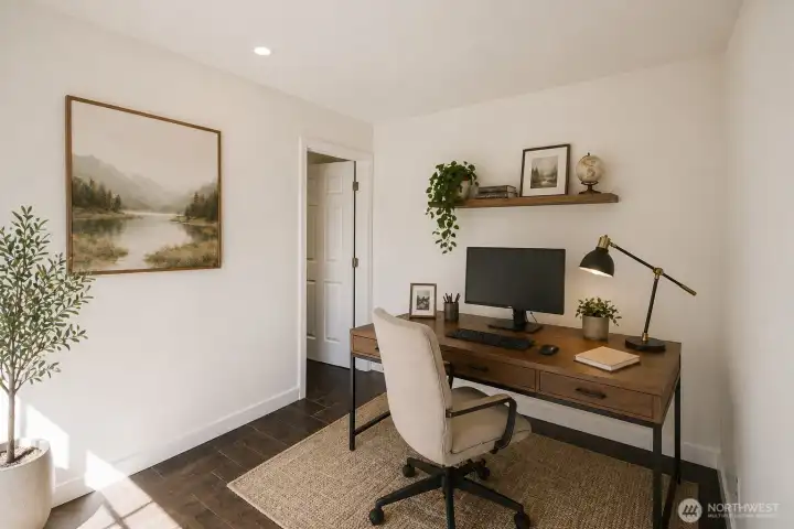 v.s. option 1 down stairs flex room/office