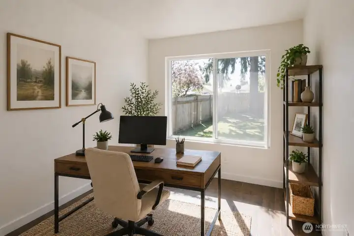v.s. option 2 down stairs flex room/ office