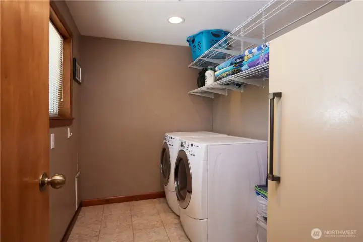 Main level laundry Main level laundry