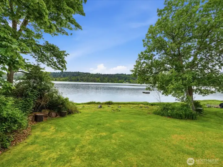 A Full 1/2 Acre of 66 Ft of No Bank Waterfrontage. A Full 1/2 Acre of 66 Ft of No Bank Waterfrontage.