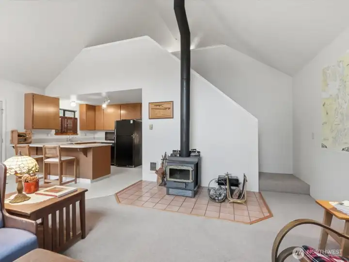 Woodstove for Cozy Winter Nights while watching Storms Woodstove for Cozy Winter Nights while watching Storms