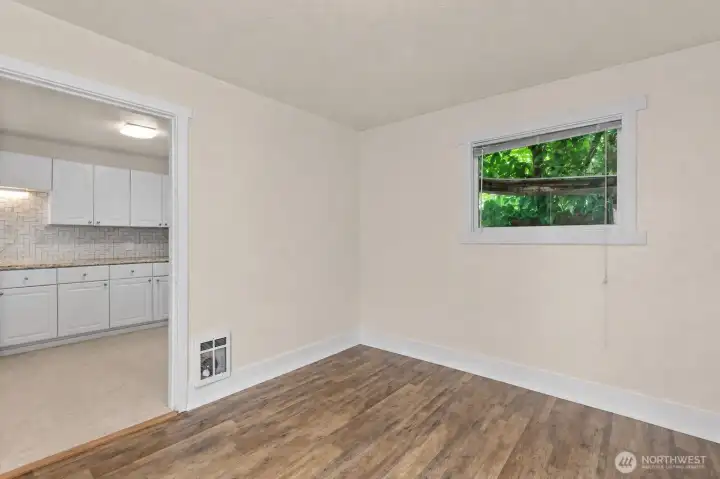 Family room in Unit 2. Virtually decluttered. Family room in Unit 2. Virtually decluttered.