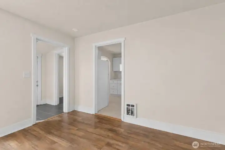 Unit 2 Family room. Virtually decluttered. Unit 2 Family room. Virtually decluttered.