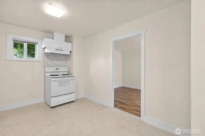 Unit 2 Kitchen. Virtually decluttered. Unit 2 Kitchen. Virtually decluttered.