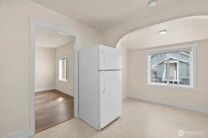 Unit 2 Kitchen. Virtually decluttered. Unit 2 Kitchen. Virtually decluttered.