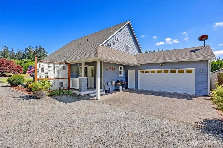Plenty of parking and space on this property for your cars, RV and island toys.