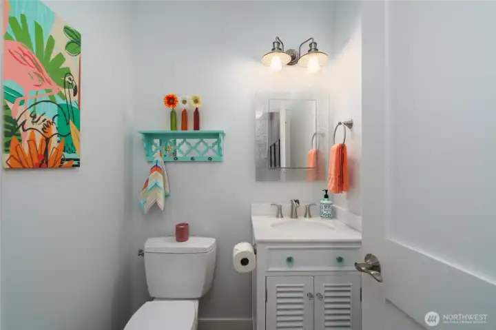 Main floor half bath Main floor half bath