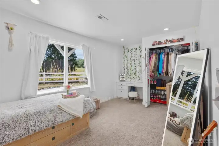 Three of three lower-level bedrooms. Three of three lower-level bedrooms.