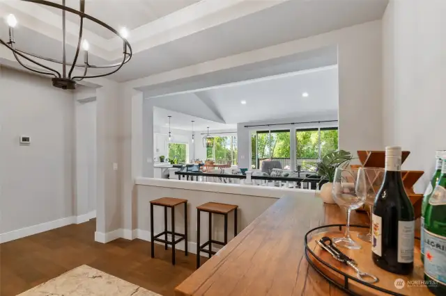 Formal Dining Room - Tons of Light