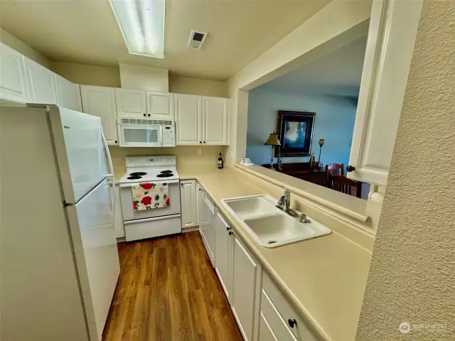 Kitchen includes Double Sinks and Garbage Disposal