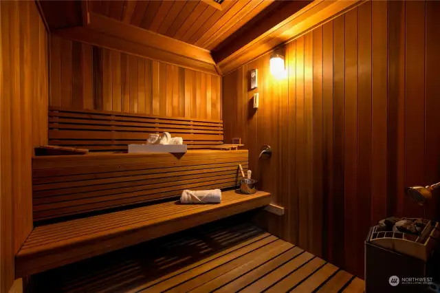 Cedar Sauna.