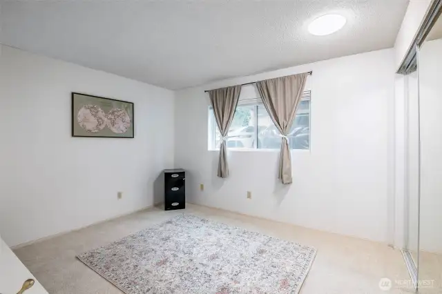 2nd bedroom faces front. Will make a great bedroom, craft room, office, etc.