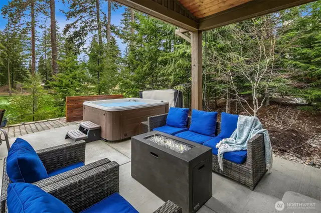 Covered Patio off the Great Room~