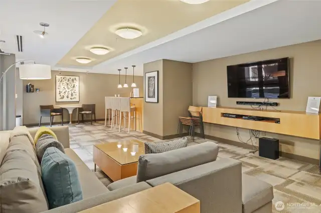 Community space with Kitchen