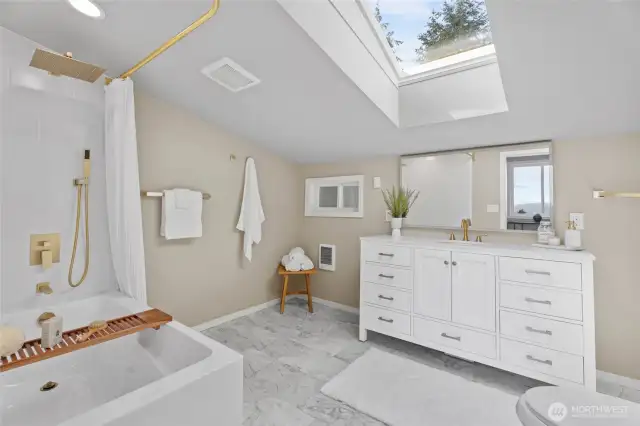 Upper Level - NEW Bathroom