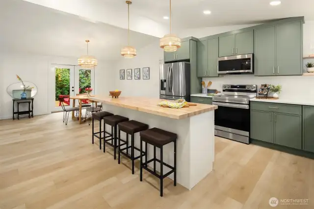 Brand New Complete Kitchen with Bar counter