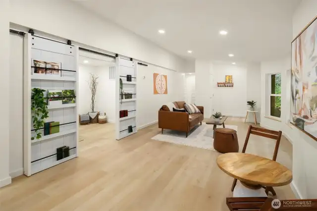 Great room Feel w Natural light