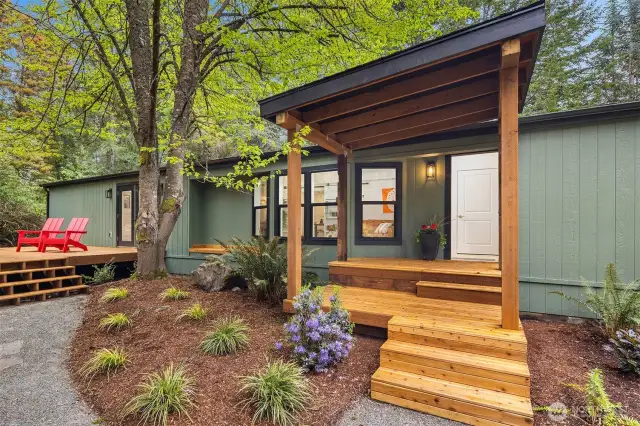 New Decks and entryway to front of home