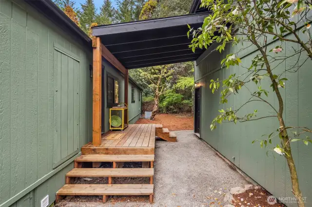 Breezeway in between
