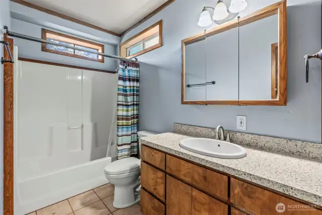 Main floor bathroom