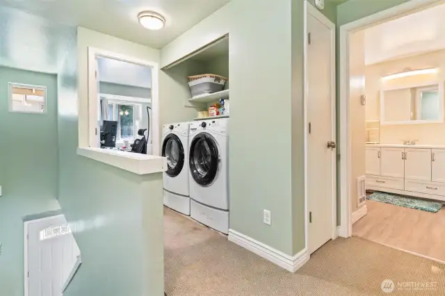 Upstairs Laundry