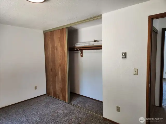 Large closet in bedroom 2