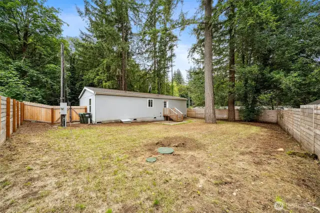 Feneced Backyard