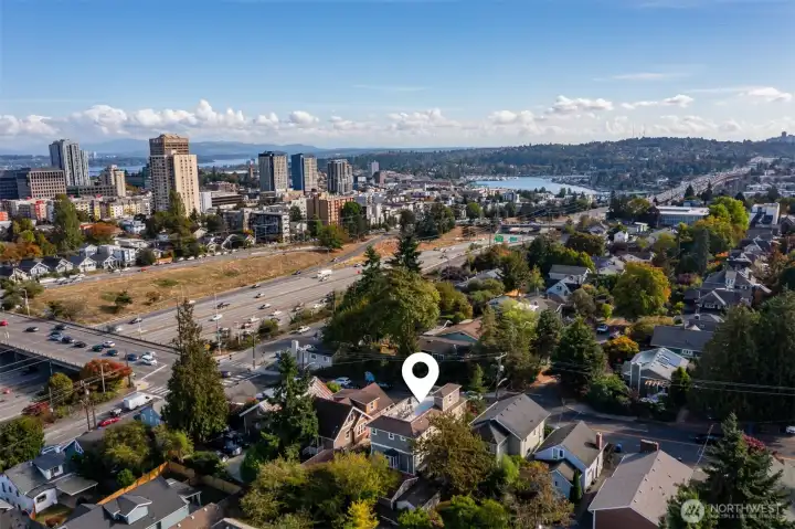 Location of Home looking SE