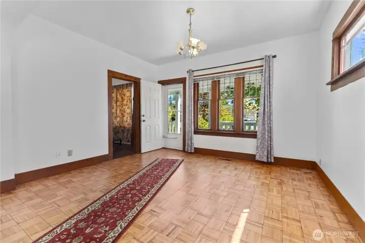 Primary on main with 3/4 bathroom