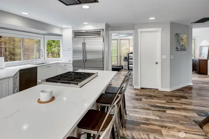 Completely updated kitchen