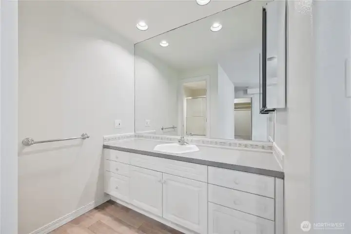 jack and Jill bathroom downstairs