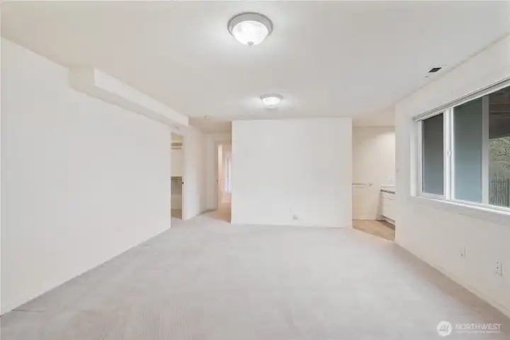 bedroom 2 with walk in closet