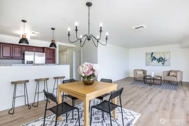 Pictures were done when home was vacant