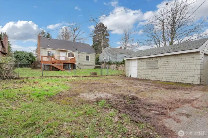 Extra Parking Can Be Used For Small RV