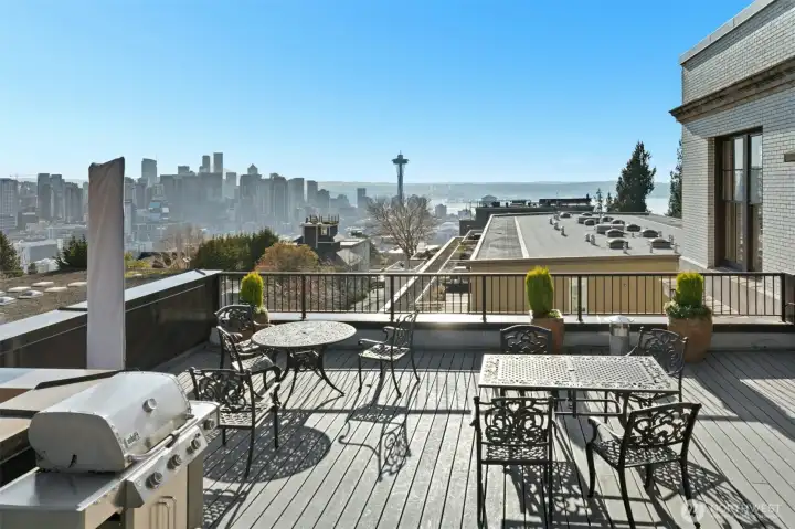 ...offering sweeping views of the city, Space Needle, Puget Sound, & surrounding mountains