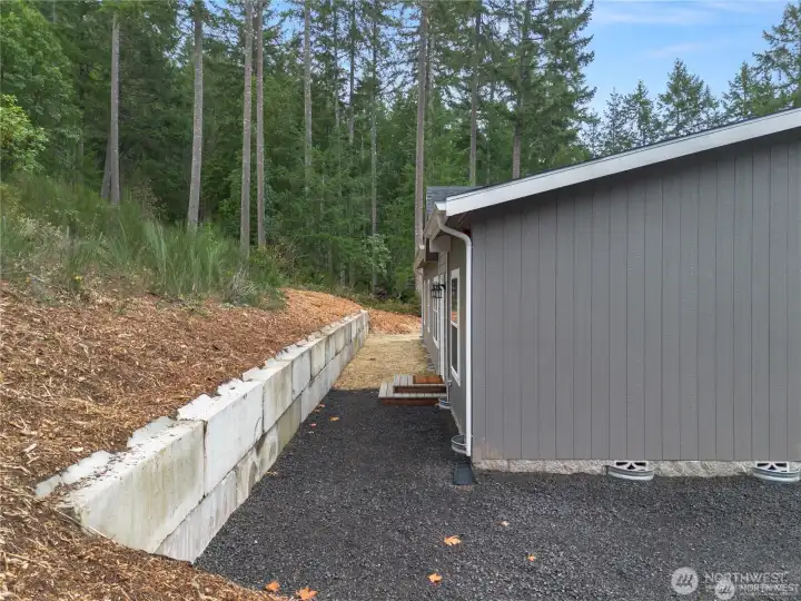 Walkway to front door