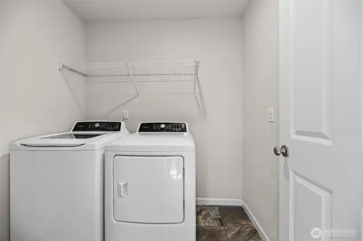 upstairs utility room