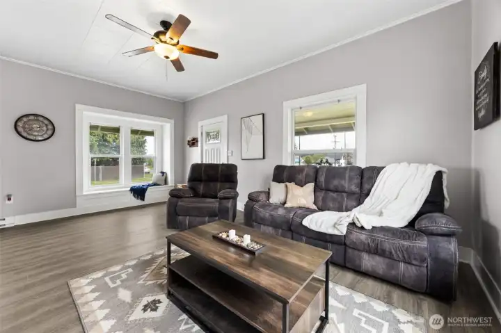 No shortage of windows or natural light flowing into this home!