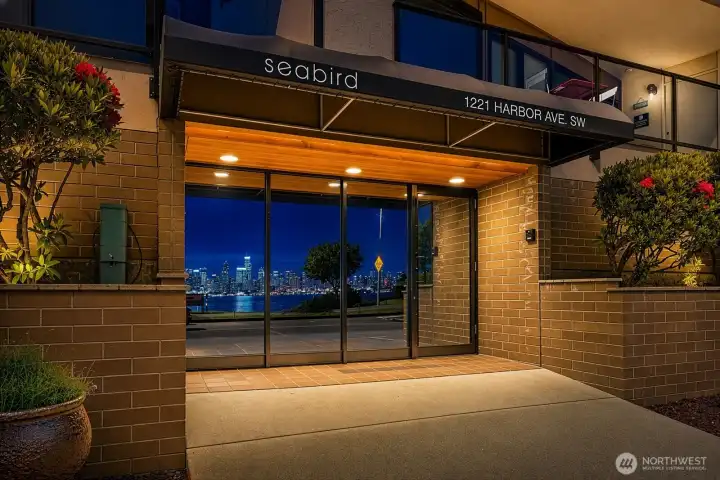 Secure building access