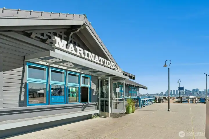 Marination restaurant 0.3 mile walk