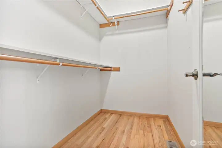 Primary Walk-in Closet Primary Walk-in Closet