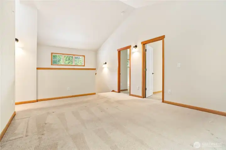 Upstairs Living room. Two upstairs bedrooms to the right. Full Bathroom and Bonus room to the left. Upstairs Living room. Two upstairs bedrooms to the right. Full Bathroom and Bonus room to the left.