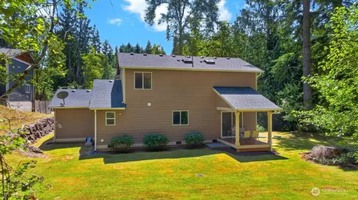 Back of the home