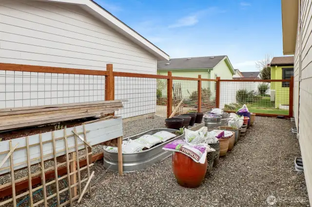 garden area