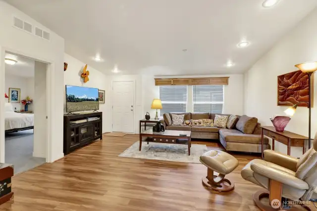 open floor plan