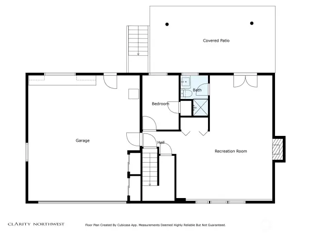 Lower floor plan